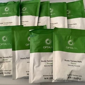 Optavia  9 Rustic Tomato Herb Penne Individual Packages